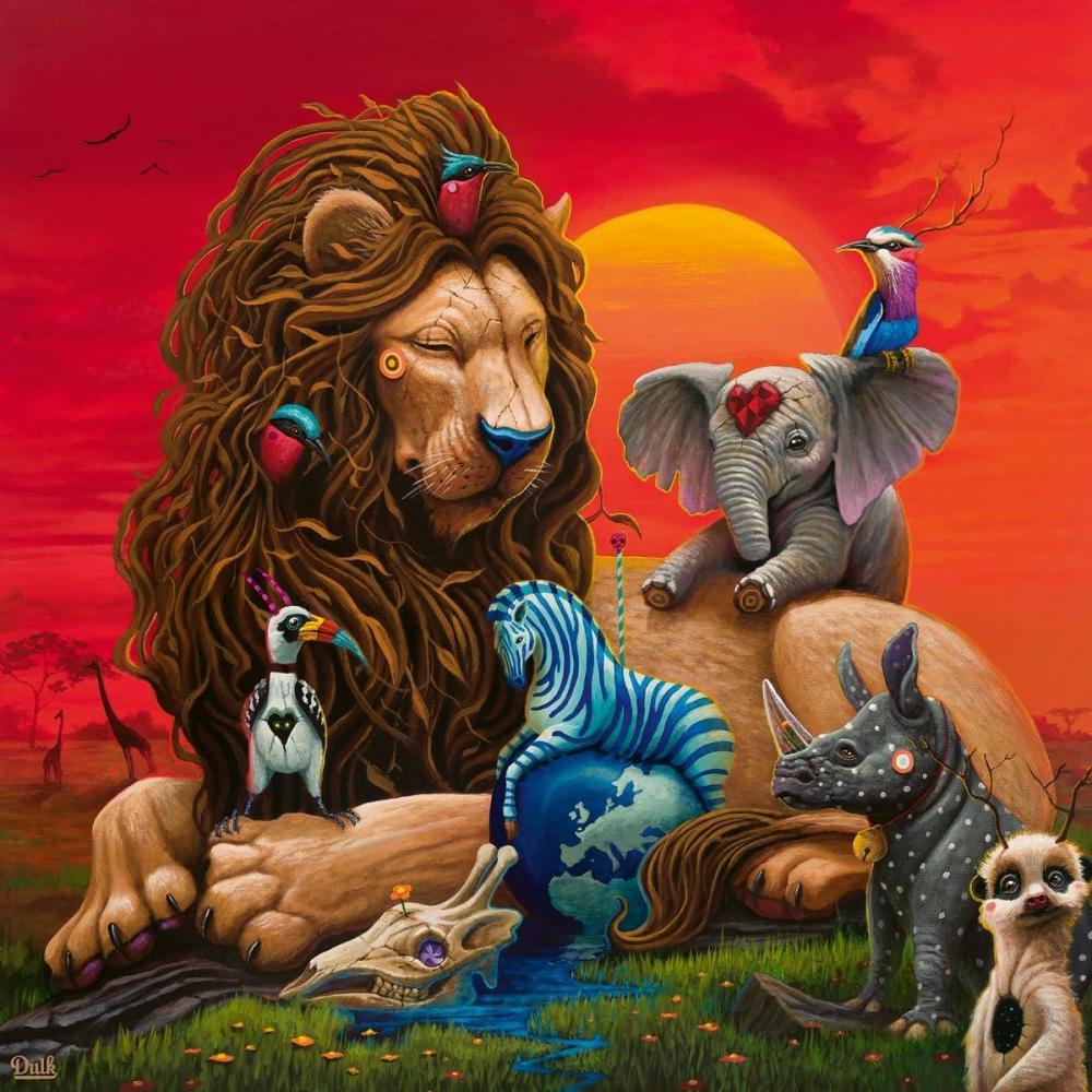 imageRavensburger Hope for Tomorrow 500 Piece Jigsaw Puzzle  Surreal Wildlife Art from Dulk  Premium Quality  EcoFriendly Materials