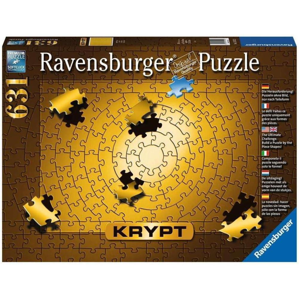 imageRavensburger Krypt Gold 631 Piece Jigsaw Puzzle for Adults  15152  Every Piece is Unique Softclick Technology Means Pieces Fit Together PerfectlyOriginal Packaging