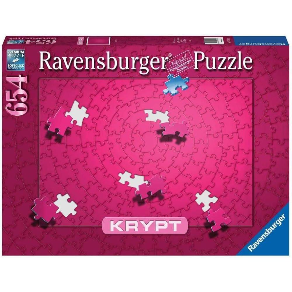 imageRavensburger Krypt Pink 654 Piece Jigsaw Puzzle for Adults  16564  Every Piece is Unique Softclick Technology Means Pieces Fit Together PerfectlyOriginal Packaging