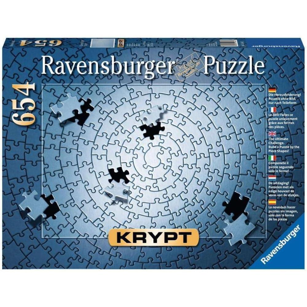 imageRavensburger Krypt Silver 654 Piece Jigsaw Puzzle for Adults  15964  Every Piece is Unique Softclick Technology Means Pieces Fit Together PerfectlyOriginal Packaging