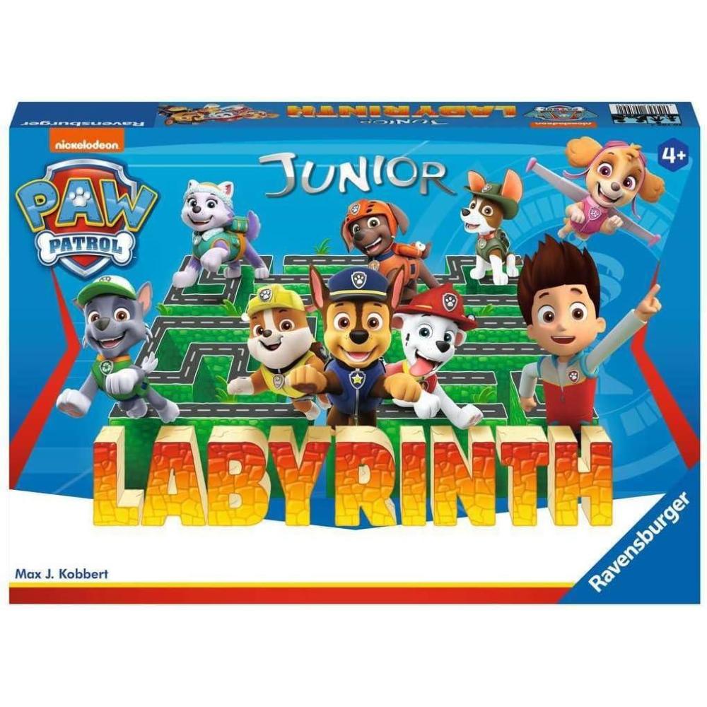 imageRavensburger PAW Patrol Labyrinth Junior Game Engaging Brain Teaser for Kids Ages 4 and Up Classic Moving Maze Puzzle Game Featuring Beloved PAW Patrol Characters