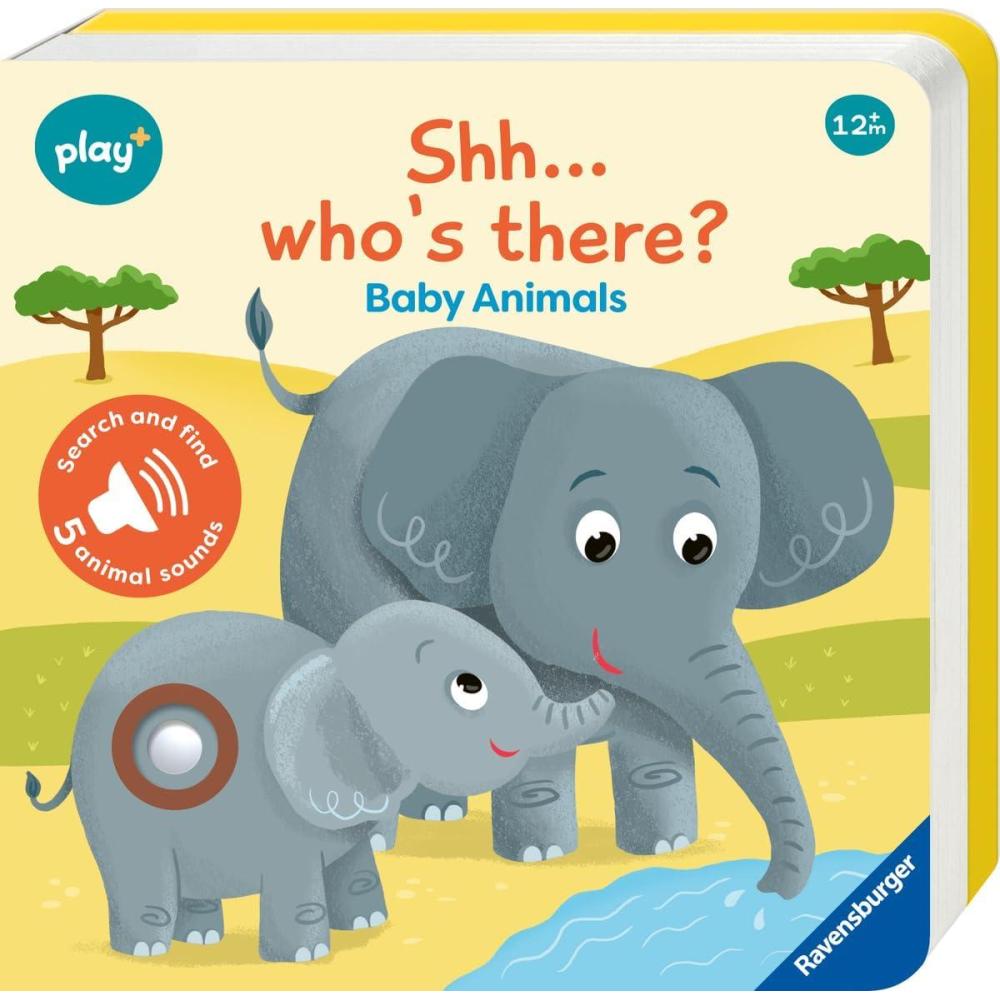 imageRavensburger Play ShhWhos There  Baby Animals  First Sound Book  Engages Toddler Curiosity ampamp Learning
