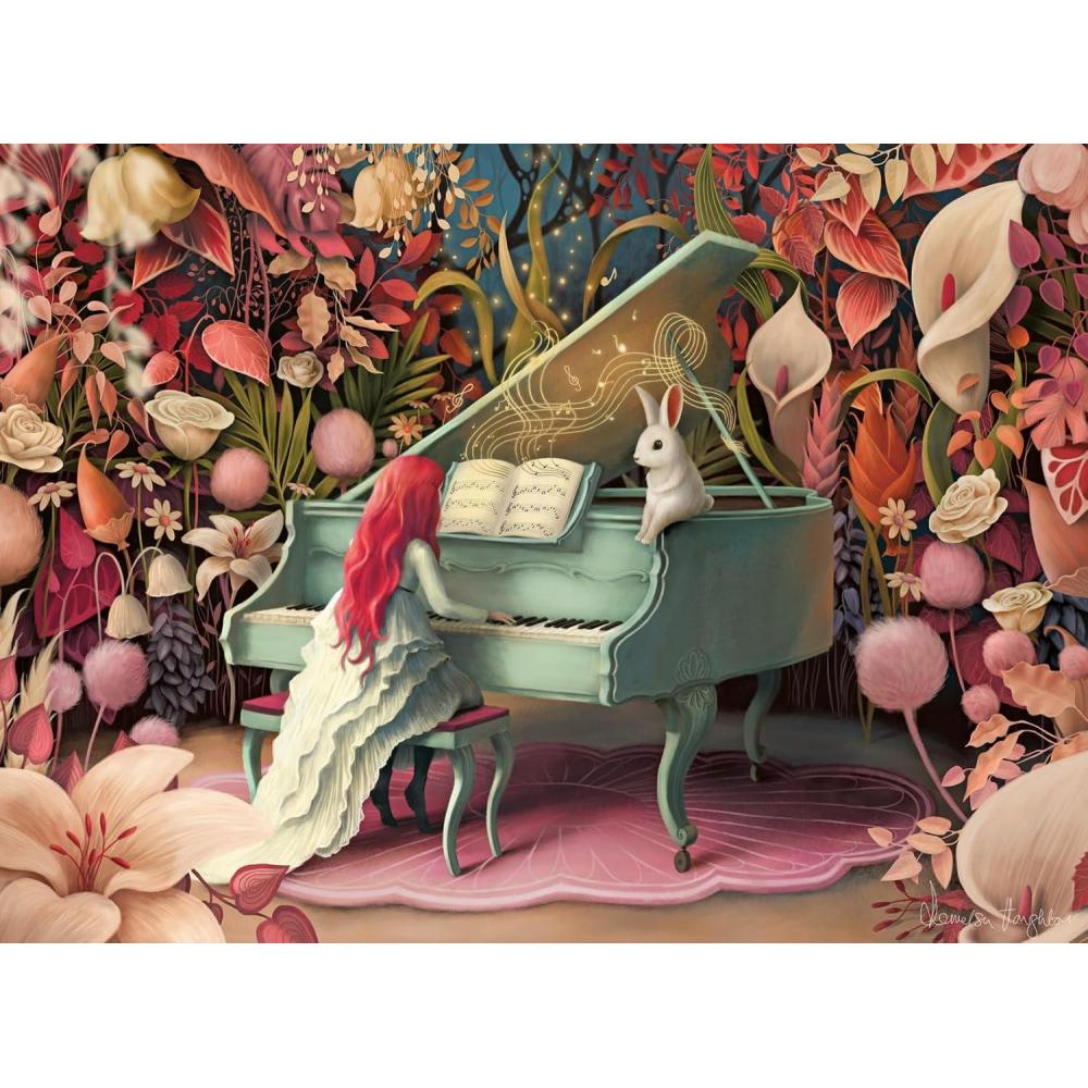 imageRavensburger Rabbit Recital Jigsaw Puzzle 500 Piece Premium German Craftsmanship Perfect Interlocking Fit Vivid GlareFree Imagery Ideal for Adults and Kids Over 12