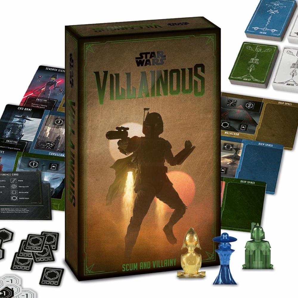 imageRavensburger Star Wars Villainous Scum and Villainy Strategy Board Game Join Boba Fett Seventh Sister or Cad Bane in This StandAlone or Expand with Other Star Wars Villainous Games Ages 10