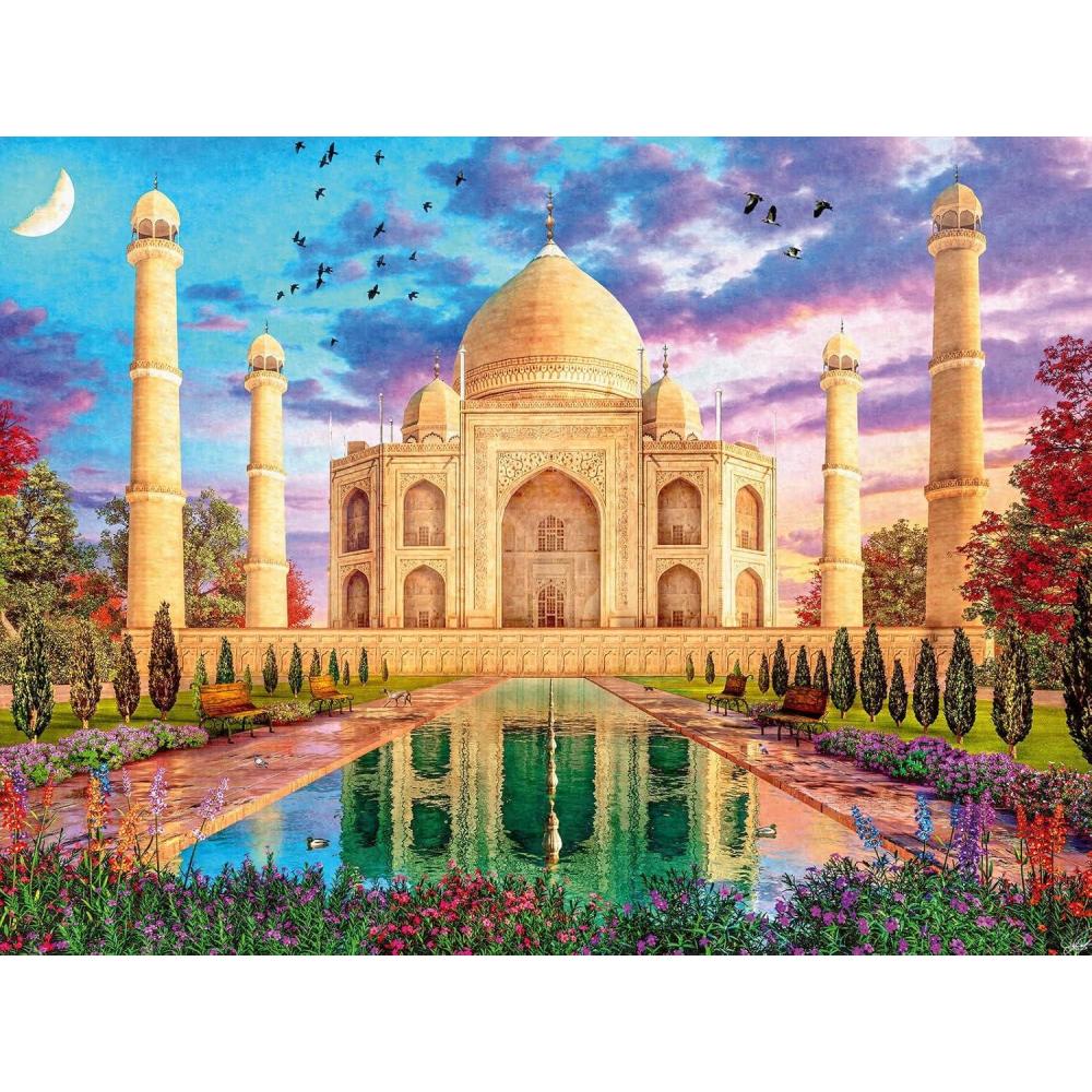 imageRavensburger Taj Mahal 1500 Piece Jigsaw Puzzle Captivating Imagery AntiGlare Surface Every Piece Unique with Softclick TechnologyNew Design