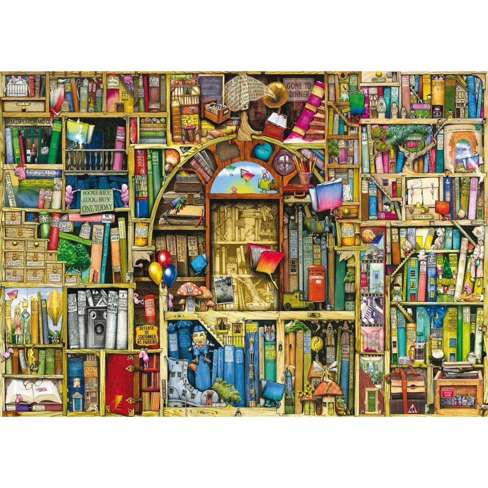 imageRavensburger The Bizarre Bookshop 2 1000 Piece Jigsaw Puzzle for Adults 12000300 Handcrafted Tooling Made in Germany Every Piece Fits Together PerfectlyOriginal Packaging