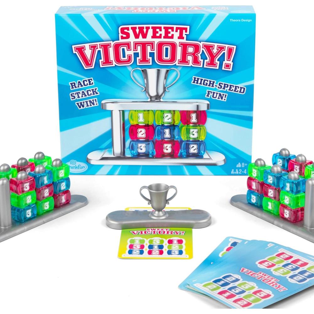 imageThinkFun Sweet Victory l The Race to Finish Speed Party Game l for 24 Players 8