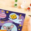 Ravensburger – Animals in Space CreArt Paint by Numbers Kit | Fun & Easy DIY Art for Kids Age 7+ | Creative Gift Idea for Birthdays & Holidays
