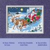 Ravensburger – CreArt – Night Before Christmas – Paint by Number Kit – Exciting Scene with Santa in his Sleigh and Reindeer – Premium Paints for That Magical Quality – Ages 7+