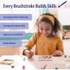 Ravensburger – CreArt – Night Before Christmas – Paint by Number Kit – Exciting Scene with Santa in his Sleigh and Reindeer – Premium Paints for That Magical Quality – Ages 7+