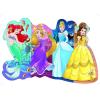 Ravensburger – Disney Pretty Princesses – 24 Piece Jigsaw Floor Puzzle – Belle, Cinderella, Ariel and Rapunzel in Bold, Bright Colors – Premium Quality – Ideal Gift – Screen-Free Fun – Children Age 3+