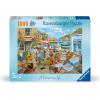 Ravensburger – Fisherman’s Life – 1000 Piece Jigsaw Puzzle – Stunning, Vivid Colors – Inspired Fishing Pier Scene – Fish, Water, Boats – Puzzles for Adults