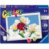 Ravensburger – Ladybug in Nature CreArt Paint by Numbers Kit | Fun & Easy DIY Art for Kids Age 7+ | Creative Gift Idea for Birthdays & Holidays