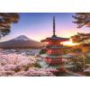 Ravensburger – Mount Fuji Cherry Blossom – 1000 Piece Jigsaw Puzzle – Stunning, Vivid Imagery of Springtime Trees – Idyllic Japan Scene – Ideal Gift – Frameable Art – Puzzles for Adults