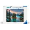 Ravensburger – Spirit Island, Canada – 2000 Piece Jigsaw Puzzle – Featuring Stunning Mountains, Vivid Water, Evergreens & More – Frameable – Premium Quality – Puzzles for Adults