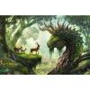 Ravensburger – The Forest Dragon Awakes – 3000 Piece Jigsaw Puzzle – Fantastical, Mythical Scene in Stunning, Bold Detail – Frameable – Premium Quality – Puzzles for Adults