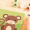 Ravensburger – Wild Monkey CreArt Paint by Numbers Kit | Fun & Easy DIY Art for Kids Age 7+ | Creative Gift Idea for Birthdays & Holidays