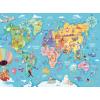 Ravensburger – World Map – 100 Piece Jigsaw Puzzle – XXL Pieces for Easy Assembly – Exciting, Bold and Colorful Imagery of Our World – Premium Quality – Ideal Gift – Screen-Free Fun – Children Age 6+