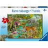 Ravensburger 60-Piece Animals of India Jigsaw Puzzle for Kids | Sturdy, Colorful and Glare-Free | Unique Pieces | Eco-Friendly