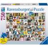 Ravensburger 99 Lovable Dogs | 750 Piece Large Format Jigsaw Puzzle for All Ages | Unique Pieces with Softclick Technology | Vibrant, Glare-Free, and Durable