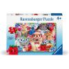 Ravensburger Bunnies and Berries – 35 Piece Jigsaw Puzzle for Kids | Delightful Springtime Fun | Promotes Creativity and Concentration | FSC-Certified