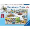 Ravensburger Busy Airport – Engaging 35 Piece Jigsaw Puzzle for Kids – Unique, Perfectly Fitting Pieces – Anti-Glare Surface – Ideal for Skill Development – MESH Accredited
