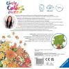 Ravensburger Circle of Colors: Flowers 500 Piece Round Jigsaw Puzzle for Adults and Kids Wooden Puzzle | Unique Piece Design | Vibrant and Glare-Free | FSC-Certified
