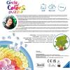 Ravensburger Circle of Colors: Poke Bowl 500 Piece Round Jigsaw Puzzle | Unique Softclick Technology | Perfect for Adults and Kids | FSC Certified