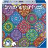 Ravensburger Color Your World Series: Magnificent Mandalas 500 Piece Jigsaw Puzzle for Adults – 80694 – Handcrafted Tooling, Made in Germany, Every Piece Fits Together Perfectly