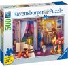 Ravensburger Cozy Bathroom Jigsaw Puzzle – 500 Piece Large Format | Adult Friendly | Unique Softclick Technology Vibrant & Glare-Free | FSC-Certified Sustainable Product(Jigsaw Puzzle)