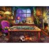 Ravensburger Cozy Series: Puzzler’s Place | 750 Piece Large Format Jigsaw Puzzle | Unique, Interlocking Pieces | Softclick Technology Ideal Gift for Kids & Adults