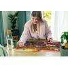 Ravensburger Cozy Wine Terrace – 500 Piece Large Format Jigsaw Puzzle | Unique Softclick Technology | Premium Matte Finish | Ideal for All Ages