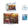 Ravensburger Cozy Wine Terrace – 500 Piece Large Format Jigsaw Puzzle | Unique Softclick Technology | Premium Matte Finish | Ideal for All Ages