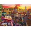 Ravensburger Cozy Wine Terrace – 500 Piece Large Format Jigsaw Puzzle | Unique Softclick Technology | Premium Matte Finish | Ideal for All Ages