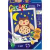 Ravensburger CreArt Cute Owl Paint by Numbers Kit for Kids – 25973 – Painting Arts and Crafts for Ages 7 and Up