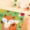 Ravensburger CreArt Fantastic Fox Paint by Numbers Kit for Kids – 20266 – Painting Arts and Crafts for Ages 7 and Up