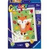 Ravensburger CreArt Fantastic Fox Paint by Numbers Kit for Kids – 25971 – Painting Arts and Crafts for Ages 7 and Up