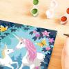 Ravensburger CreArt Hello Little Unicorn Paint by Numbers Kit for Kids – 25976 – Painting Arts and Crafts for Ages11 and Up
