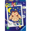 Ravensburger CreArt Peaceful Kitten Paint by Numbers Kit for Kids – 20266 – Painting Arts and Crafts for Ages 7 and Up
