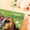 Ravensburger CreArt Sleeping Cat & Dog Paint by Numbers Kit | Easy-to-Use for Kids | Perfect for Home Decor | Ideal Gift for Aspiring Artists – Ages 7 & Up