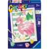Ravensburger CreArt Think Pink Paint by Numbers Kit for Kids – 12023072 – Painting Arts and Crafts for Ages 7 and Up