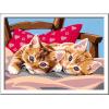 Ravensburger CreArt Two Cuddly Kids Paint by Numbers Kit for Kids – 12023082 – Painting Arts and Crafts for Ages 9 and Up