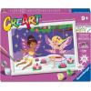Ravensburger Creart Fairy Friends Paint by Numbers Kit for Children