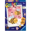 Ravensburger Creart Happy Bumblebees Paint by Numbers Kit for Children