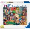 Ravensburger Cute Crafters – Large Format Jigsaw Puzzle for All Ages | 750 Unique Pieces | Softclick Technology FSC Certified | Ideal for Brain Game & Educational Fun