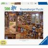 Ravensburger Dad’s Shed | 500-Piece Large Format Jigsaw Puzzle | Unique Softclick Technology | Ideal for Adults and Kids