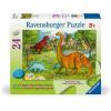 Ravensburger Dinosaur Pals – 24 Piece Floor Puzzle for Kids | Promotes Problem Solving Skills | Family-Friendly Fun | Sustainable Construction