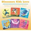 Ravensburger Dinosaur Sports Memory Game for Girls & Boys Ages 3 to 5–A Fun & Fast Dino Memory Game