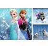 Ravensburger Disney Frozen Winter Adventures Puzzle Set – 3 x 49-Piece Jigsaw Puzzles for Kids | Unique Piece Design | Enhances Concentration & Creativity | FSC-Certified Materials