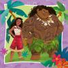 Ravensburger Disney Moana 3×49 Piece Jigsaw Puzzle Set for Kids | Unique Piece Design | Softclick Technology | Enhances Concentration and Creativity